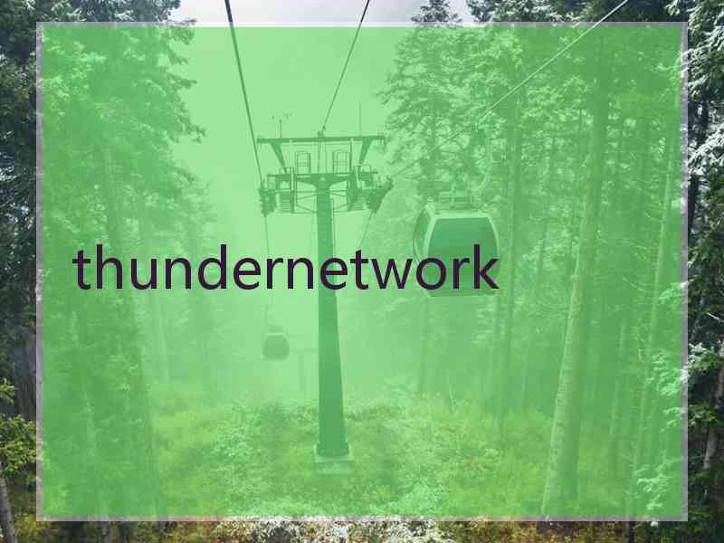 thundernetwork