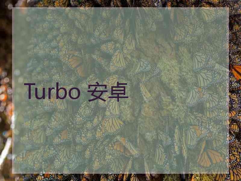 Turbo 安卓